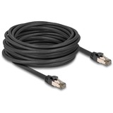 DeLOCK Cable de red RJ-45 Cat.6a U/FTP ultra flexible negro