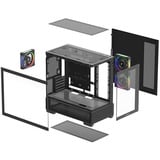 DeepCool R-CG380-BKAGM3-G, Cajas de torre negro