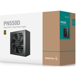DeepCool R-PN550D-FC0B-EU, Fuente de alimentación de PC negro