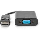 Digitus AK-340410-001-S, Adaptador negro