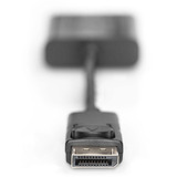Digitus AK-340410-001-S, Adaptador negro