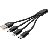 Digitus DB-300160-002-S, Cable negro