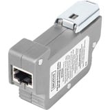 Digitus Protector contra sobretensiones PoE (RJ-45), montaje en riel DIN, Protección contra sobretensión gris