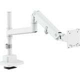 Digitus Soporte para monitor individual, 57", 27 kg, Soporte de monitor blanco