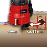 EINHELL GC-DP 7035 LL, 4181570, Bombas presión e inmersión rojo/Negro