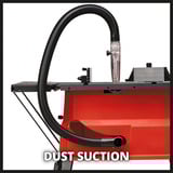 EINHELL Sierra circular de mesa rojo