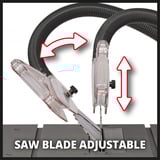 EINHELL Sierra circular de mesa rojo