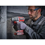 EINHELL Taladro atornillador percutor profesional a batería TP-CD 18/70 Li-i BL - Solo, 18 Voltios, Martillo atornillador negro/Rojo