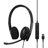 EPOS Auriculares con micrófono negro