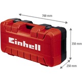 Einhell E-Box L70/35 Negro, Rojo Espuma, Caja de herramientas rojo/Negro, Negro, Rojo, Espuma, Resistente a rayones, A prueba de salpicaduras, 700 mm, 250 mm, 350 mm