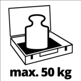 Einhell E-Box L70/35 Negro, Rojo Espuma, Caja de herramientas rojo/Negro, Negro, Rojo, Espuma, Resistente a rayones, A prueba de salpicaduras, 700 mm, 250 mm, 350 mm
