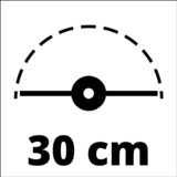 Einhell GE-CT 36/30 Li E-Solo Batería Negro, Gris, Rojo, Cortabordes rojo/Negro, Cortabordes, 2 mm, 0,8 m, 9000 RPM, Negro, Gris, Rojo, 30 cm