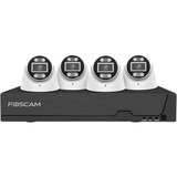 Foscam FNA108 E T4 2T, Conjunto negro