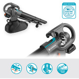 GARDENA 14895-55, Aspirador/soplador gris/Negro