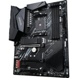 GIGABYTE B550 AORUS ELITE V2 Placa base - Procesadores AMD Ryzen 5000, VRM de 12+2 fases, hasta 4733 MHz DDR4, 1xPCIe 4.0 + 1xPCIe 3.0 M.2, LAN 2.5GbE, USB 3.2 Gen 2 gris oscuro, VRM de 12+2 fases, hasta 4733 MHz DDR4, 1xPCIe 4.0 + 1xPCIe 3.0 M.2, LAN 2.5GbE, USB 3.2 Gen 2, AMD, Zócalo AM4, AMD Ryzen 3000 Series, AMD Ryzen 4000 Series, AMD Ryzen 5000 Series, Zócalo AM4, DDR4-SDRAM, 128 GB