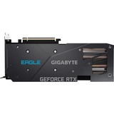 GIGABYTE GeForce RTX 4070 EAGLE OC V2 12G, Tarjeta gráfica negro