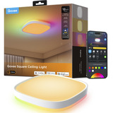 Govee 30cm RGBWW + RGBIC Lámpara de Techo Inteligente Cuadrada, Luz de LED 