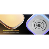 Govee 30cm RGBWW + RGBIC Lámpara de Techo Inteligente Cuadrada, Luz de LED 