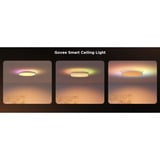 Govee 30cm RGBWW + RGBIC Lámpara de Techo Inteligente Cuadrada, Luz de LED 