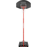 HUDORA Start Basketballständer 260, Aparato para fitness rojo/Negro