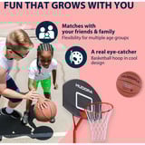 HUDORA Start Basketballständer 260, Aparato para fitness rojo/Negro