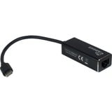 Inter-Tech ARGUS IT-811 tarjeta y adaptador de interfaz, Adaptador de red negro, Negro, Realtek RTL8153, 25 mm, 230 mm, 17 mm, 25 g