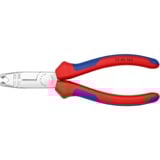 KNIPEX 13 45 165 alicate, Alicates pelacables rojo/Azul, Metal, De plástico, Azul/Rojo, 16,5 cm, 176 g