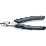 KNIPEX 78 03 140 ESD no categorizado, Alicates eléctricos gris, Side-cutting pliers, Acero inoxidable, Acero, De plástico, Negro / Gris, 12,5 cm, 55 g