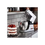 Kenwood Chef XL Pro robot de cocina 1700 W 6,7 L Plata plateado, 6,7 L, Plata, Botones, Giratorio, 2,4 L, 910 g, Acero inoxidable