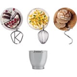 Kenwood Chef XL Pro robot de cocina 1700 W 6,7 L Plata plateado, 6,7 L, Plata, Botones, Giratorio, 2,4 L, 910 g, Acero inoxidable