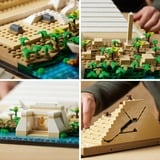LEGO Architecture Gran Pirámide de Guiza, Juegos de construcción Juego de construcción, 18 año(s), Plástico, 1476 pieza(s), 2,64 kg