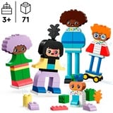 LEGO DUPLO Gente Construible con Grandes Emociones, Juegos de construcción Juego de construcción, 3 año(s), Plástico, 71 pieza(s), 1,25 kg