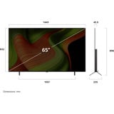 LG OLED65B59LA, OLED-TV negro