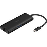 Lindy Estación de acoplamiento mini USB-C negro
