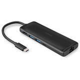 Lindy Estación de acoplamiento mini USB-C negro