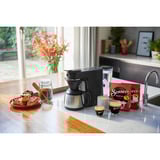 Philips HD6594/62 cafetera eléctrica Semi-automática Cafetera combinada 1 L, Cafetera monodosis negro, Cafetera combinada, 1 L, Dosis de café, De café molido, 1450 W, Negro