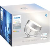 Philips Hue White & Color Ambiance Iris lámpara de mesa Edición Especial, Luz de LED plateado
