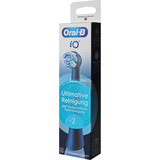 Procter & Gamble Oral-B iO Ultimative Reinigung 2er, Cabezal de cepillo negro, 2 pieza(s), Negro, 3 mes(es), Oral-B, iO, 212 mm