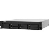 QNAP TS-832PXU NAS Bastidor (2U) Ethernet Aluminio, Negro AL324 NAS, Bastidor (2U), Annapurna Labs, AL324, Aluminio, Negro