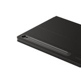 SAMSUNG EF-DX725 QWERTZ Alemán Pogo pin Negro, Funda para tablet negro, QWERTZ, Alemán, Touchpad, Samsung, Galaxy Tab S9, Galaxy Tab S9 FE, Negro