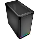 Sharkoon MK4 RGB Strip Reacondicionado, Cajas de torre negro