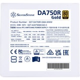 SilverStone SST-DA750R-GMA-WWW, Fuente de alimentación de PC blanco