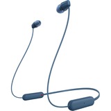 Sony WI-C100 Auriculares Inalámbrico Dentro de oído Llamadas/Música Bluetooth Azul azul, Inalámbrico, Llamadas/Música, 20 - 20000 Hz, 20 g, Auriculares, Azul