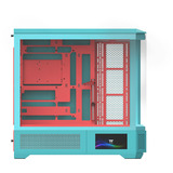 Thermaltake CA-11H-00FLWN-00, Caja de torre grande Menta/Baya