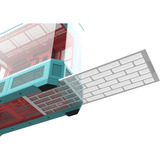 Thermaltake CA-11H-00FLWN-00, Caja de torre grande Menta/Baya