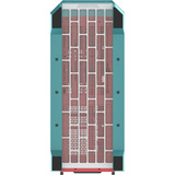 Thermaltake CA-11H-00FLWN-00, Caja de torre grande Menta/Baya