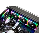 Thermaltake TOUGHLIQUID Ultra 420 RGB AIO Liquid Cooler 420mm, Refrigeración por agua negro