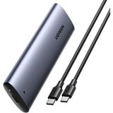 UGREEN 10902 caja para disco duro externo Caja externa para unidad de estado sólido (SSD) Gris M.2, Caja de unidades gris, Caja externa para unidad de estado sólido (SSD), M.2, M.2, PCI Express, 10 Gbit/s, Conexión USB, Gris