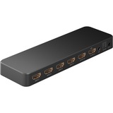 goobay Conmutador matriz HDMI 4 a 2 (4K @ 60Hz), Splitter HDMI negro
