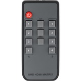 goobay Conmutador matriz HDMI 4 a 2 (4K @ 60Hz), Splitter HDMI negro